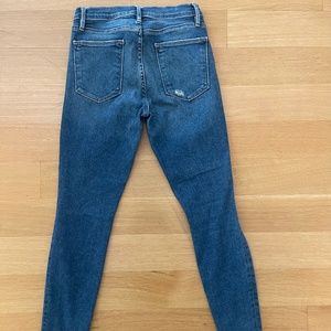 FRAME Le High Skinny Front Chew Beckinsale High Rise Skinny Jeans Size 28